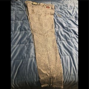 Baby Phat Cheetah jean Size 9